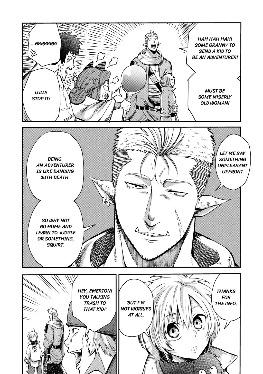 Blacksmith Apprentice at Level 596 Chapter 4 page 6 - 