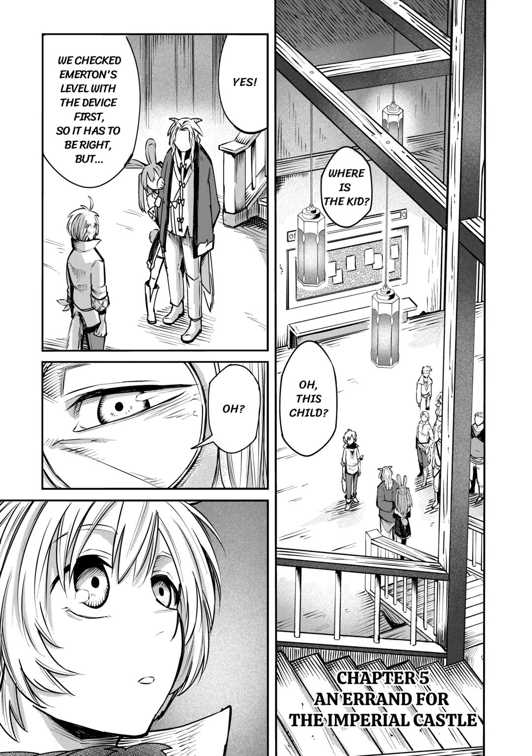 Blacksmith Apprentice at Level 596 Chapter 5 page 1 - 
