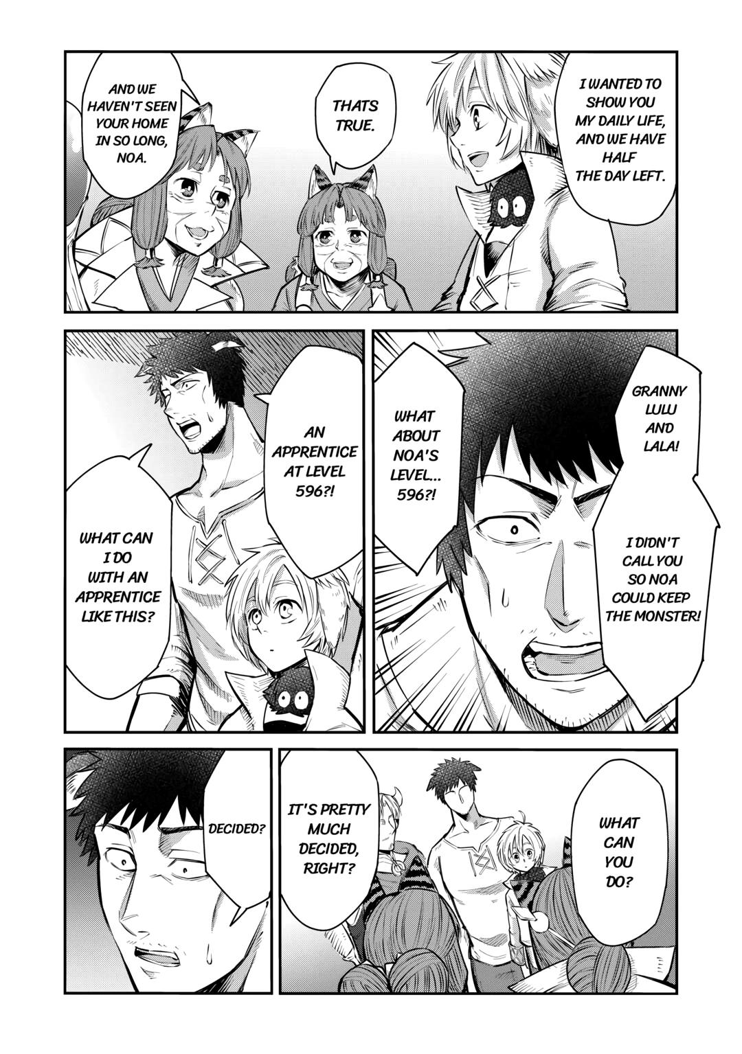 Blacksmith Apprentice at Level 596 Chapter 5 page 22 - 