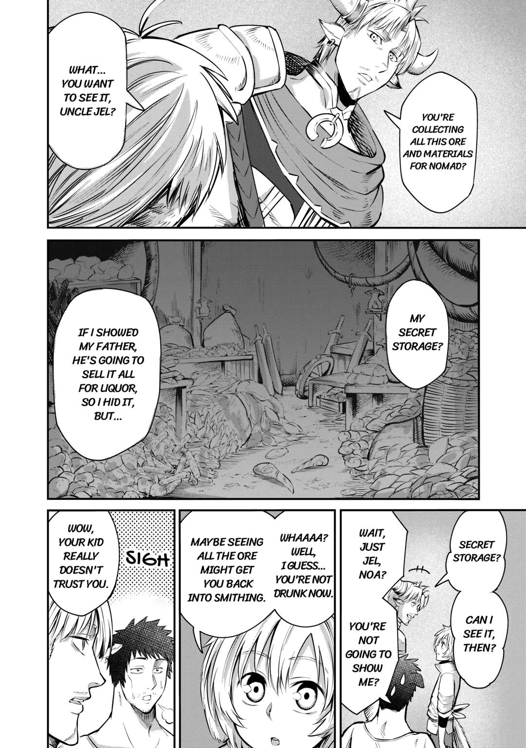 Blacksmith Apprentice at Level 596 Chapter 5 page 24 - 