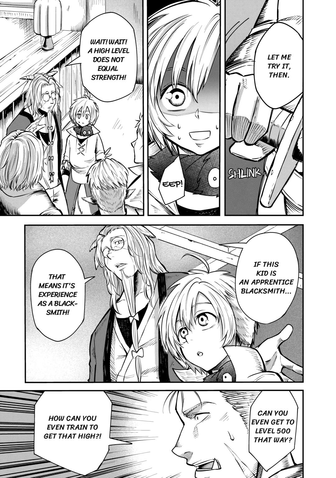 Blacksmith Apprentice at Level 596 Chapter 5 page 7 - 