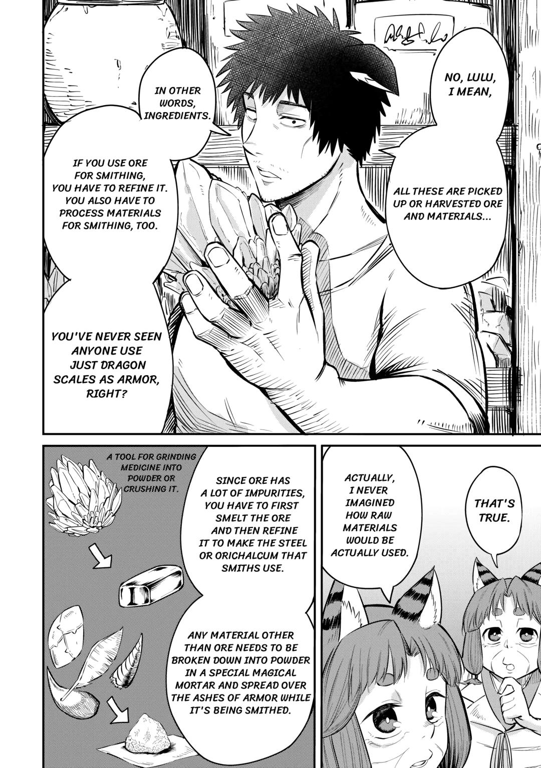 Blacksmith Apprentice at Level 596 Chapter 7 page 22 - 