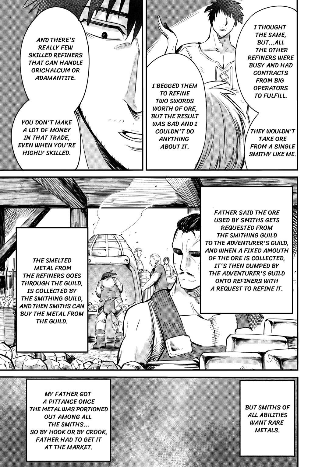 Blacksmith Apprentice at Level 596 Chapter 7 page 25 - 