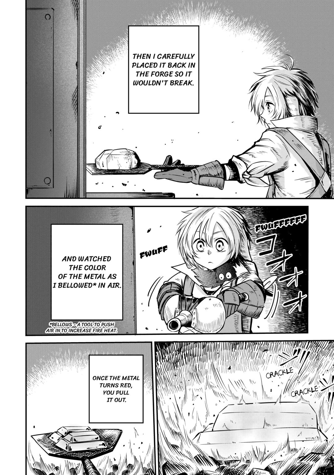 Blacksmith Apprentice at Level 596 Chapter 8 page 22 - 