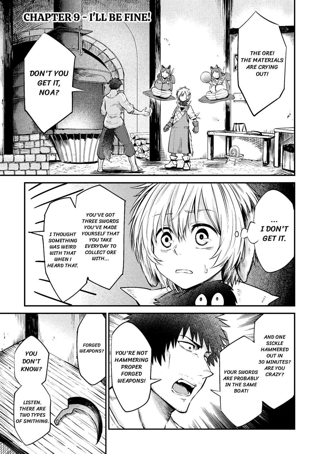Blacksmith Apprentice at Level 596 Chapter 9 page 1 - 
