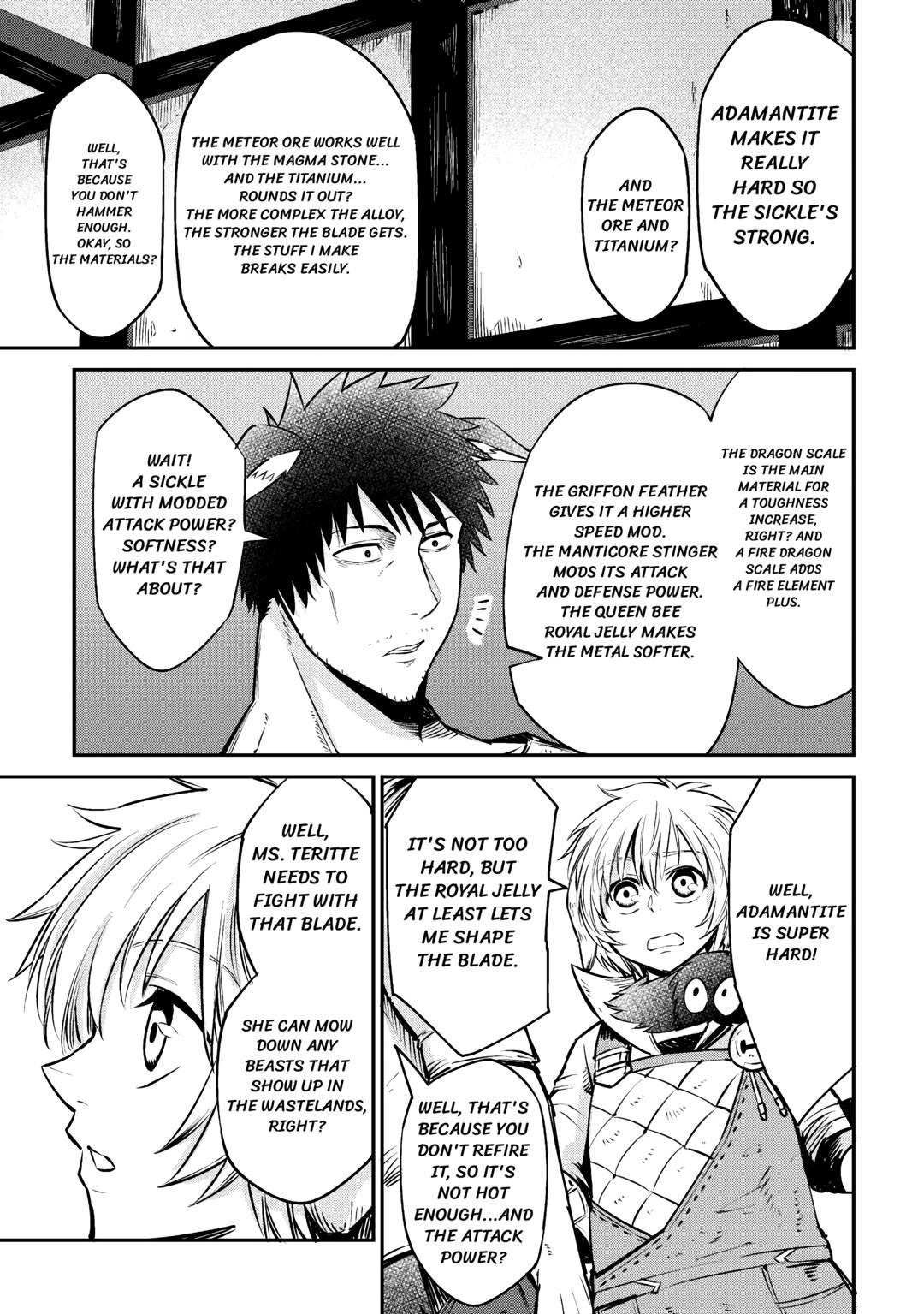 Blacksmith Apprentice at Level 596 Chapter 9 page 7 - 