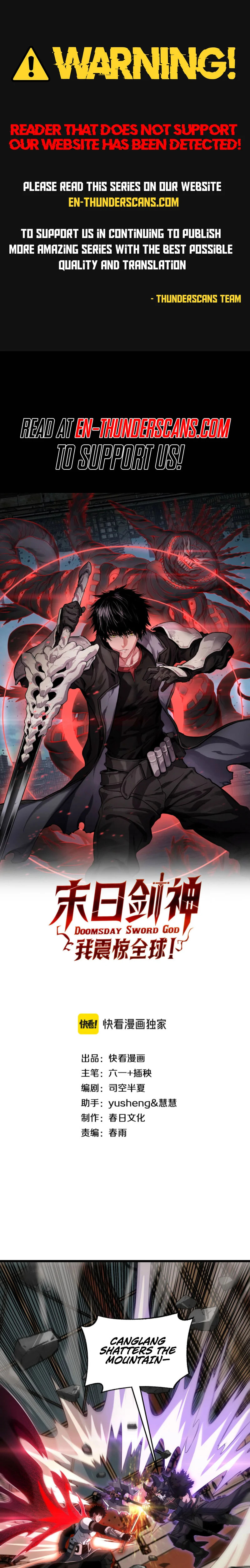Blade Deity: I Stun the Post-Apoc World Chapter 101 page 1 - 
