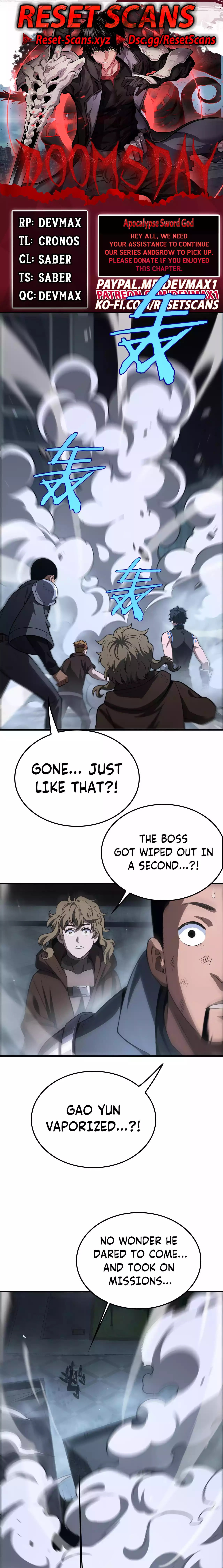 Blade Deity: I Stun the Post-Apoc World Chapter 12 page 1 - 