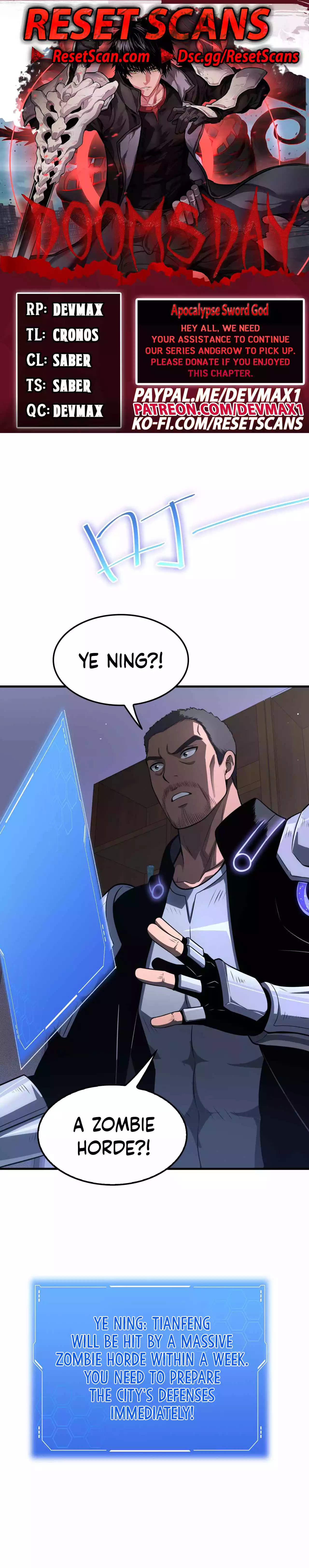 Blade Deity: I Stun the Post-Apoc World Chapter 17 page 1 - 