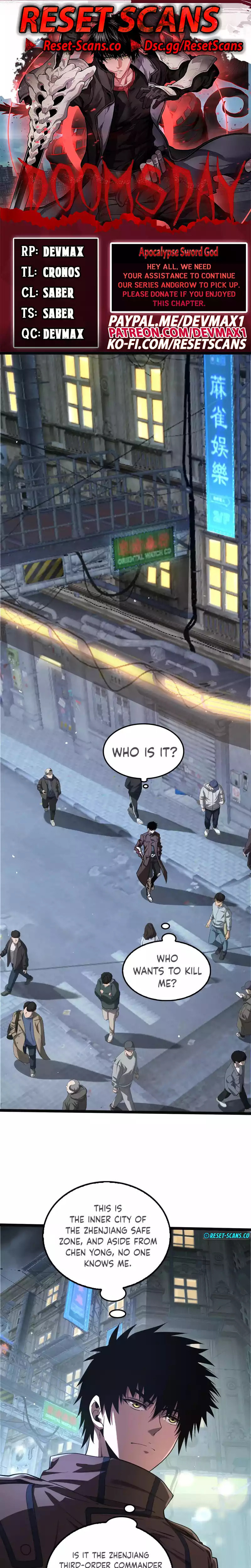 Blade Deity: I Stun the Post-Apoc World Chapter 24 page 1 - 