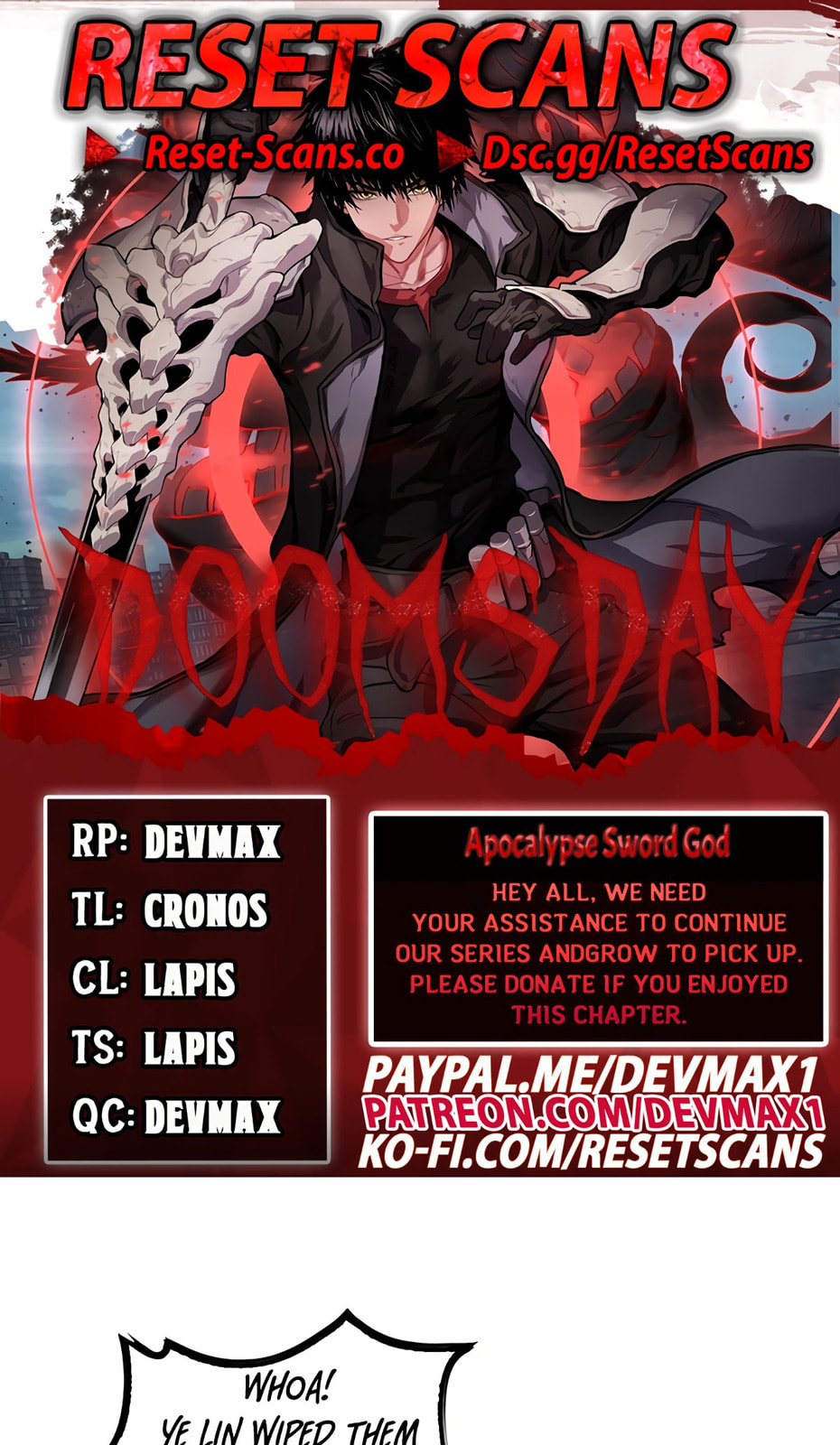 Blade Deity: I Stun the Post-Apoc World Chapter 26 page 1 - 