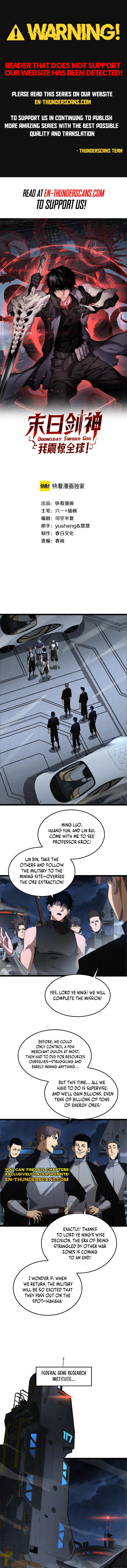 Blade Deity: I Stun the Post-Apoc World Chapter 55 page 1 - 