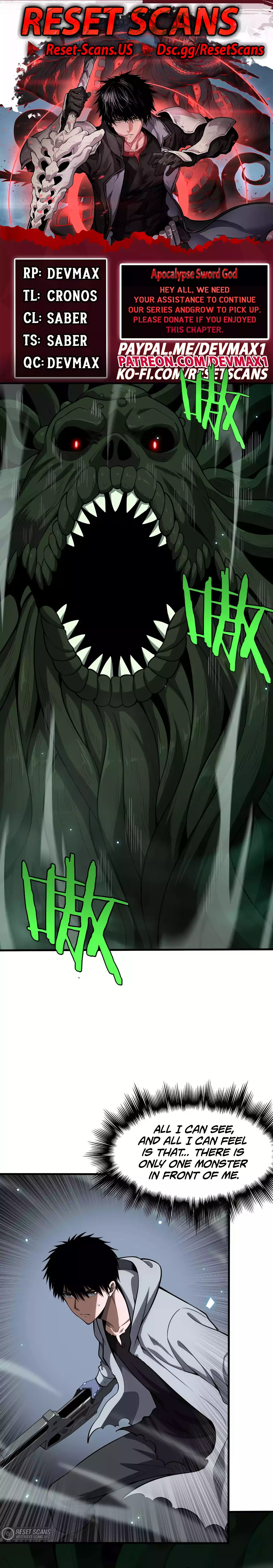 Blade Deity: I Stun the Post-Apoc World Chapter 6 page 1 - 