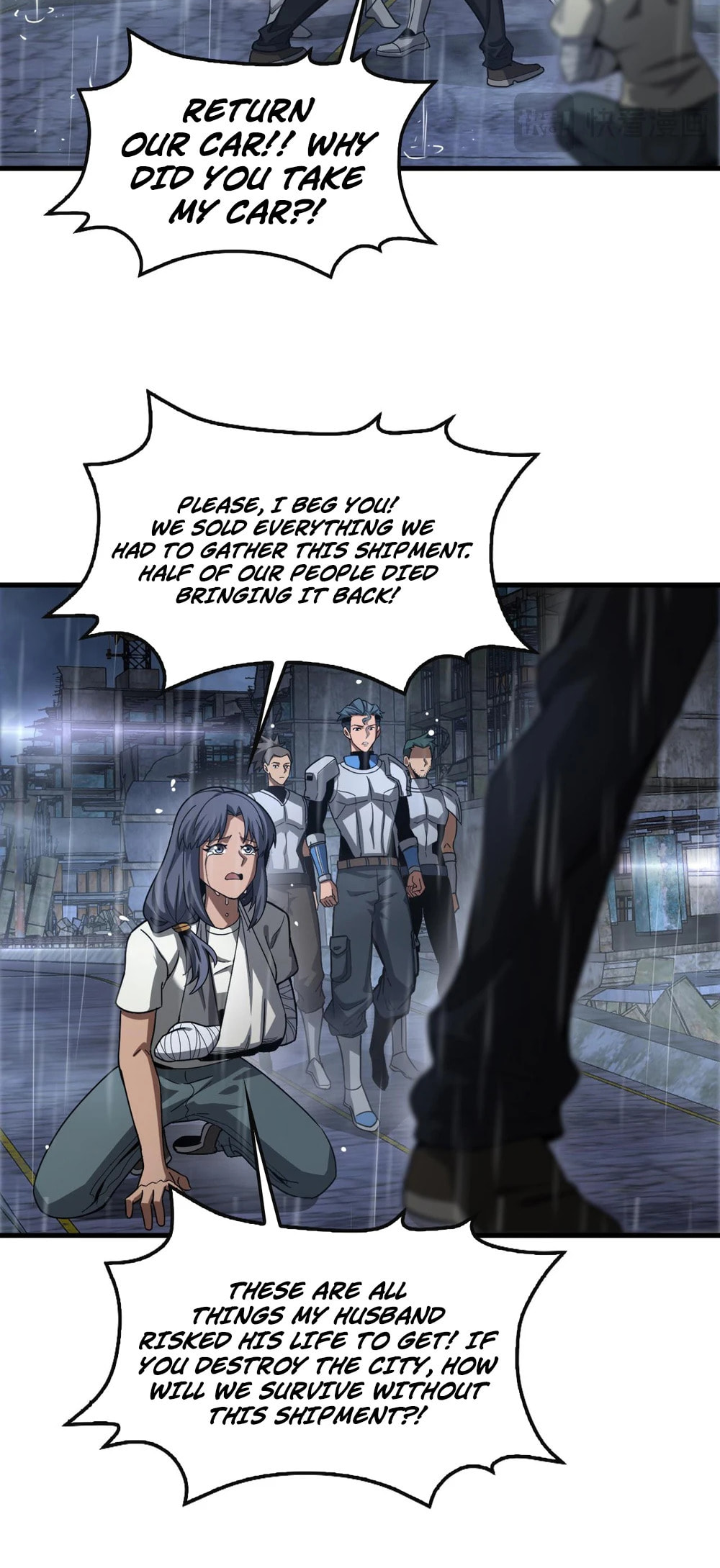 Blade Deity: I Stun the Post-Apoc World Chapter 63 page 11 - 