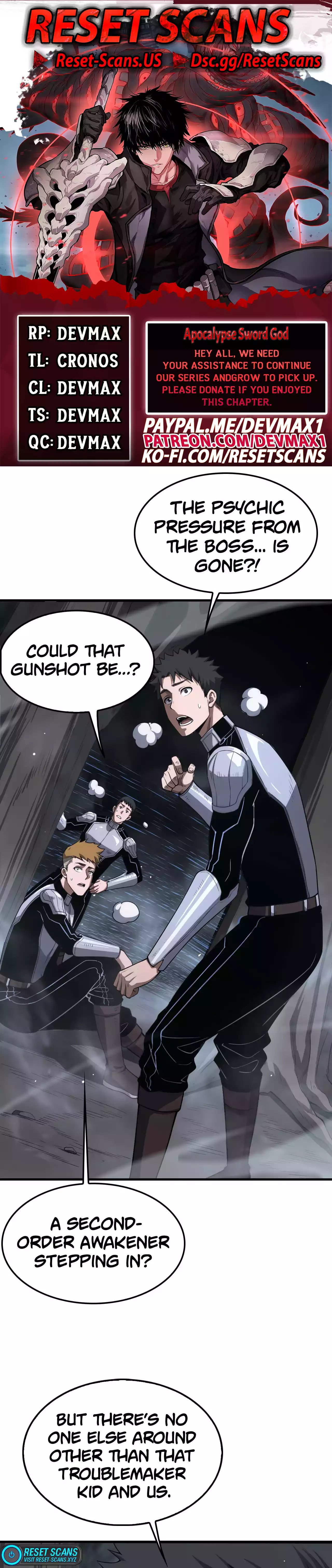 Blade Deity: I Stun the Post-Apoc World Chapter 7 page 1 - 