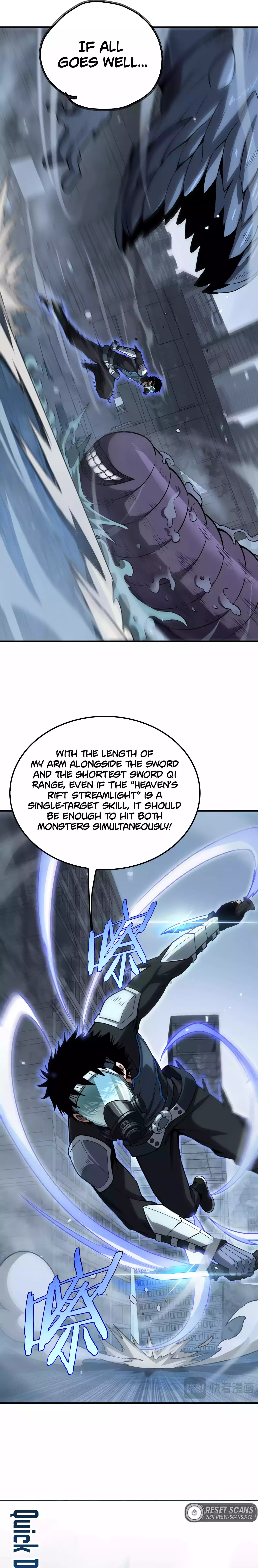 Blade Deity: I Stun the Post-Apoc World Chapter 8 page 17 - 