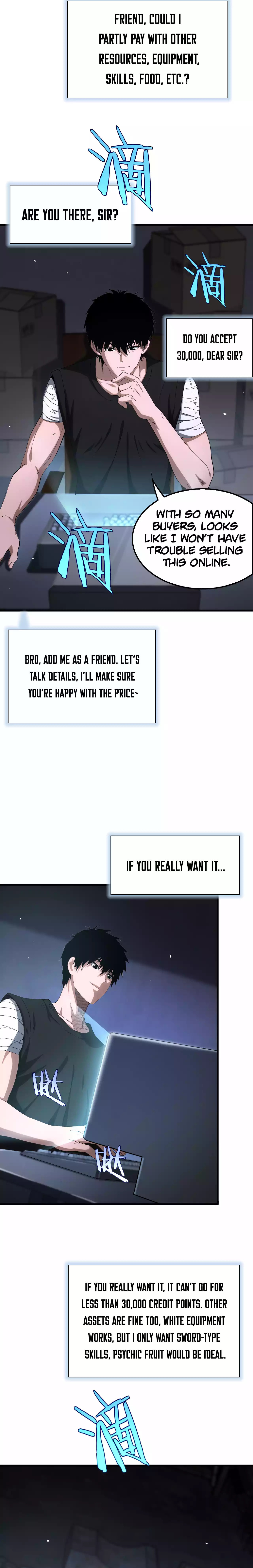 Blade Deity: I Stun the Post-Apoc World Chapter 9 page 3 - 