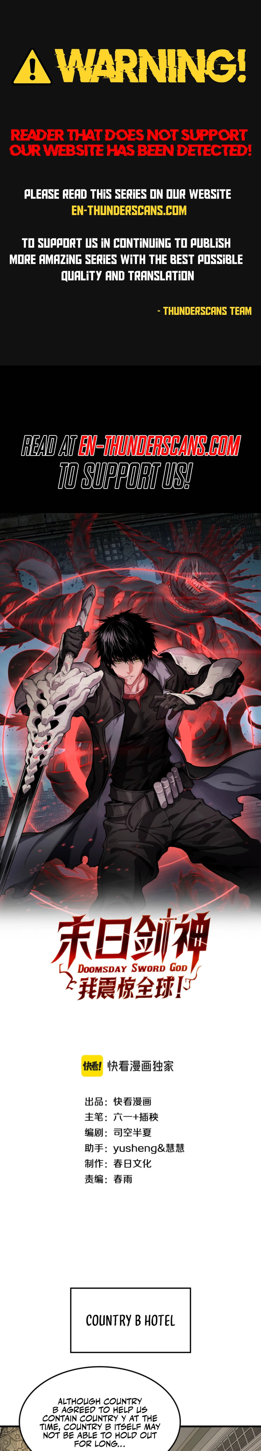 Blade Deity: I Stun the Post-Apoc World Chapter 91 page 1 - 
