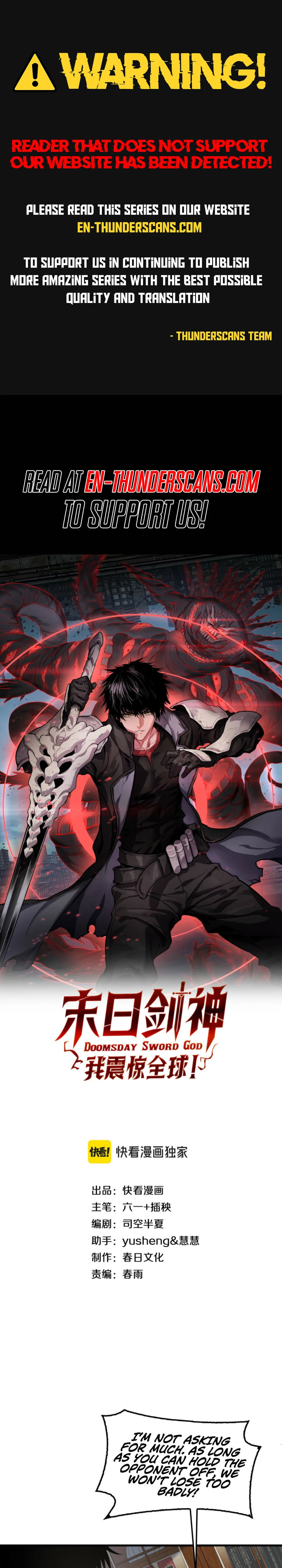Blade Deity: I Stun the Post-Apoc World Chapter 94 page 1 - 