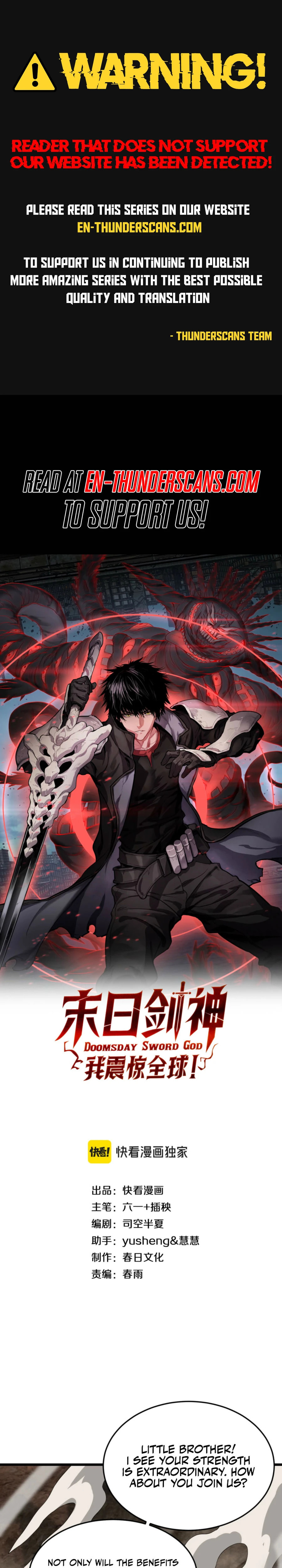 Blade Deity: I Stun the Post-Apoc World Chapter 98 page 1 - 