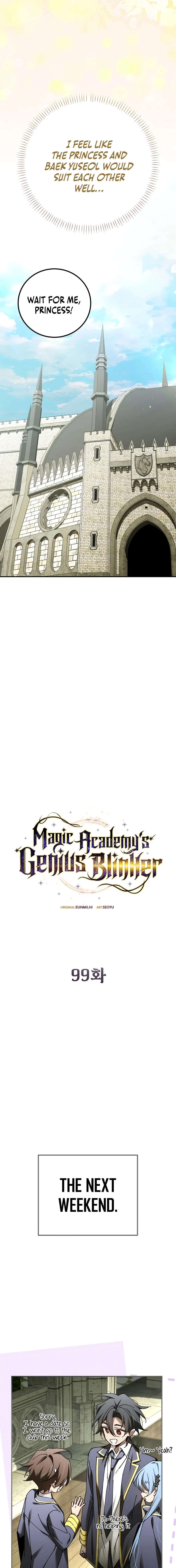 Blink Master of the Magic Academy Chapter 99 page 25 - 