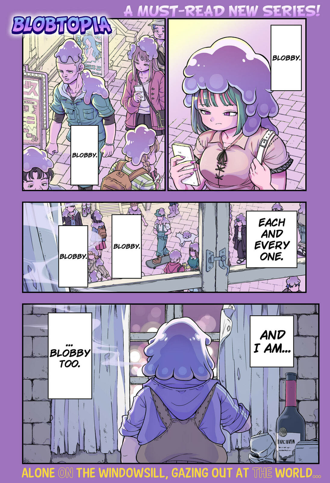 Blobtopia Chapter 1 page 1 - 