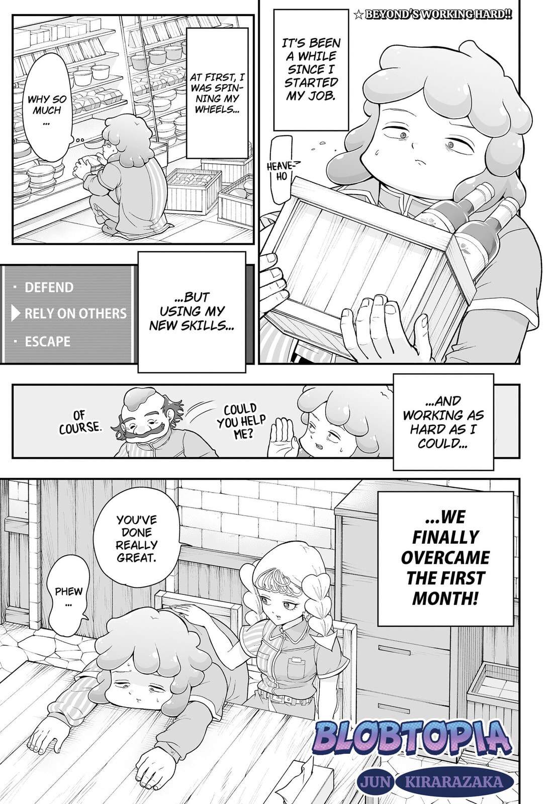 Blobtopia Chapter 6 page 1 - 
