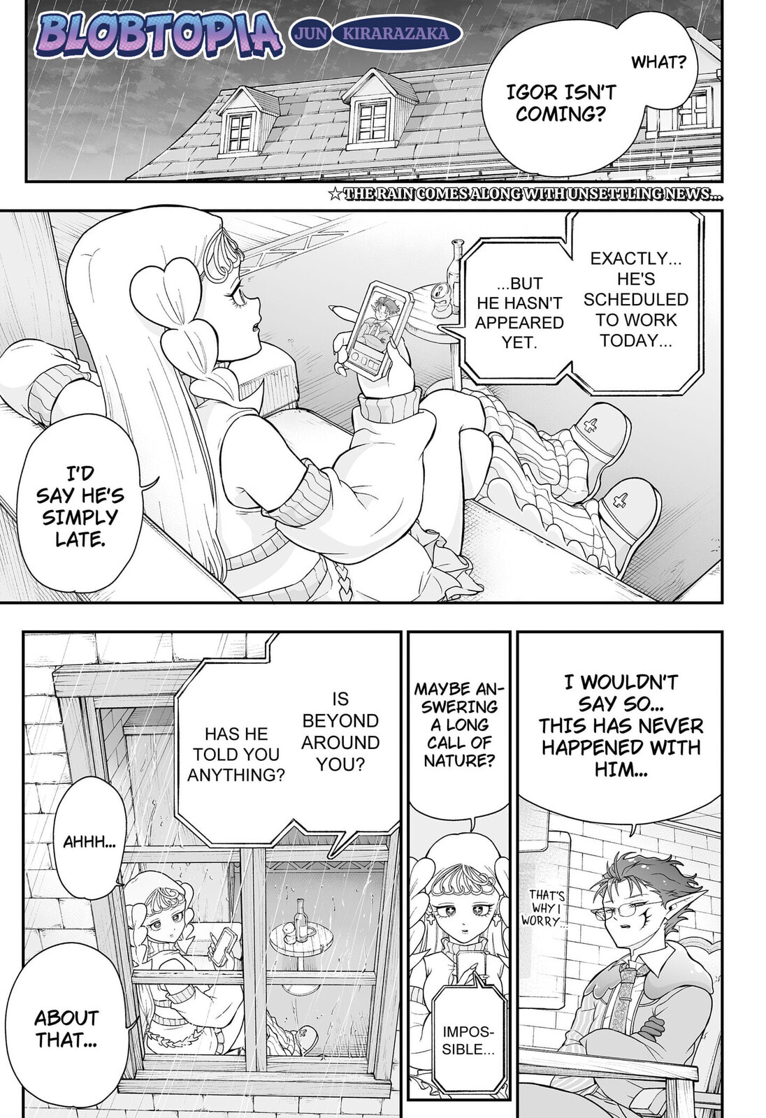 Blobtopia Chapter 7 page 1 - 