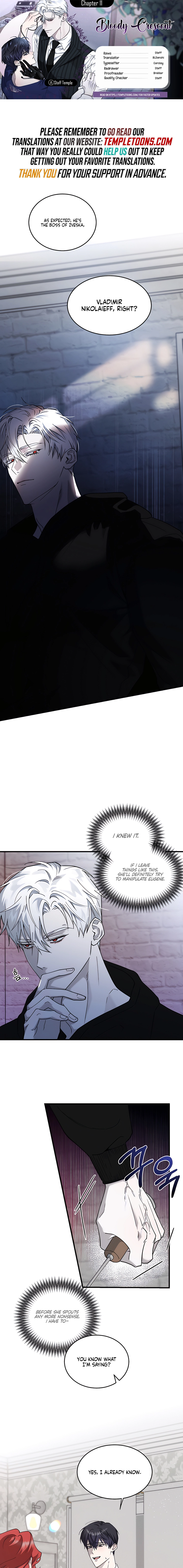 Bloody Crescent Chapter 11 page 1 - 