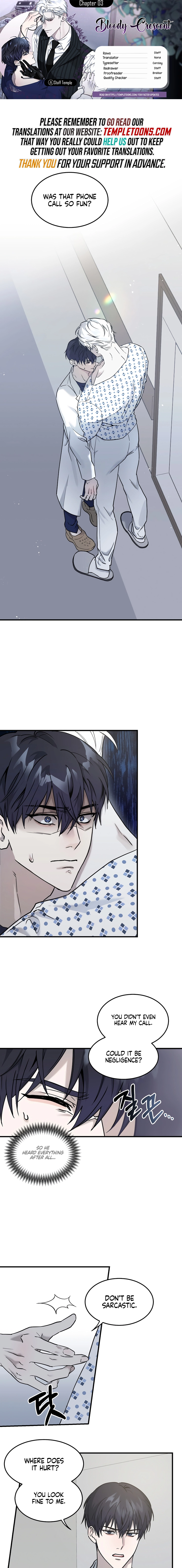 Bloody Crescent Chapter 3 page 1 - 