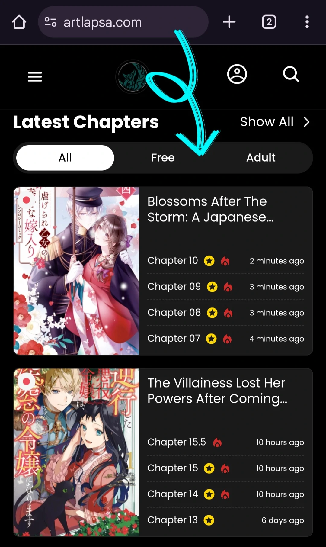Blossoms After the Storm: A Japanese Cinderella Anthology Chapter 2 page 2 - 