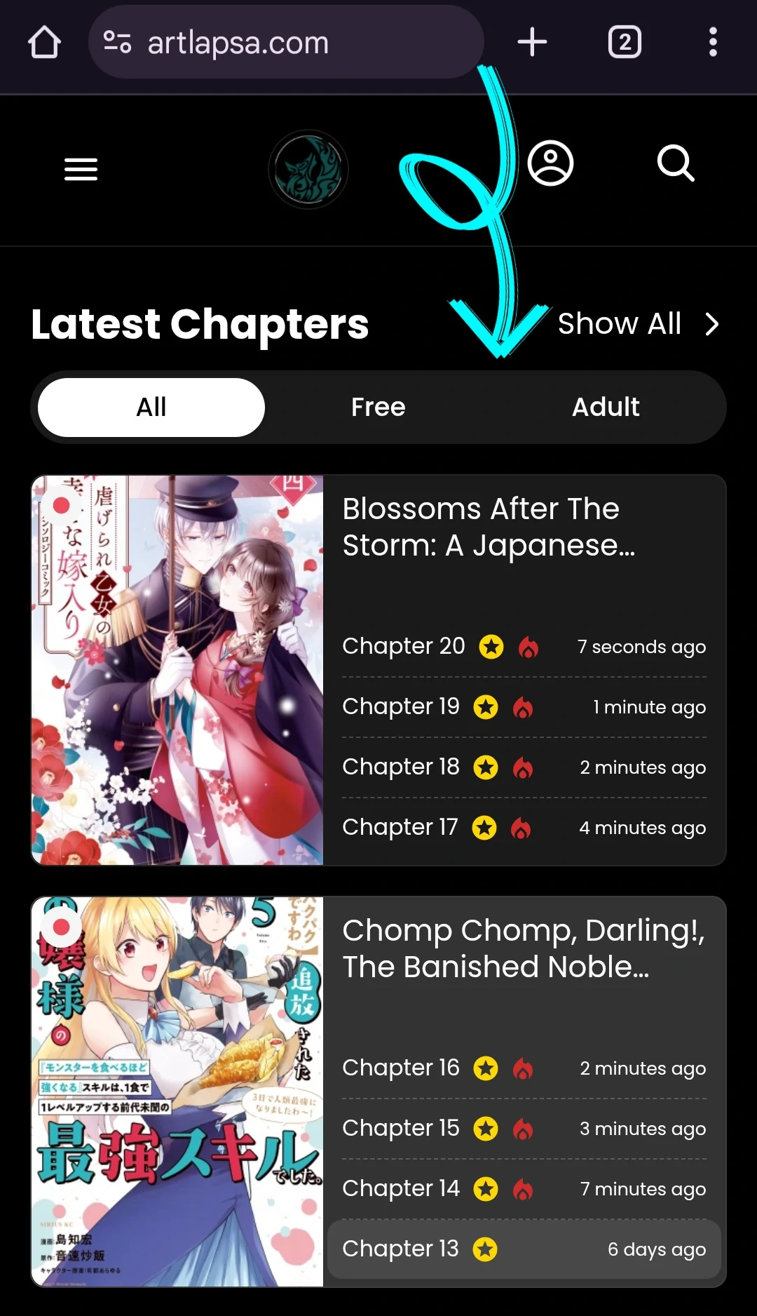 Blossoms After the Storm: A Japanese Cinderella Anthology Chapter 7 page 2 - 