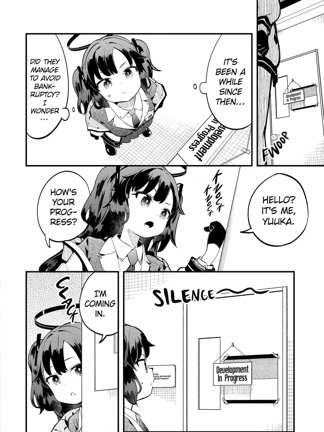 Blue Archive: The Adventure of Game Development Department Chapter 1 page 37 - 