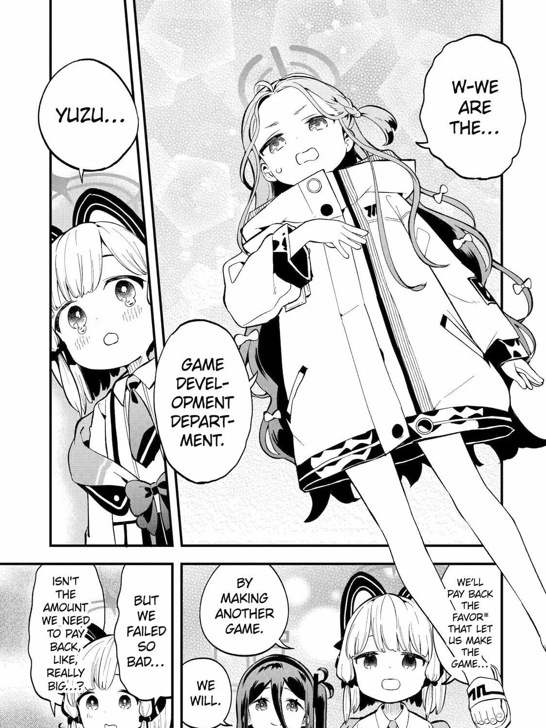 Blue Archive: The Adventure of Game Development Department Chapter 1 page 75 - 