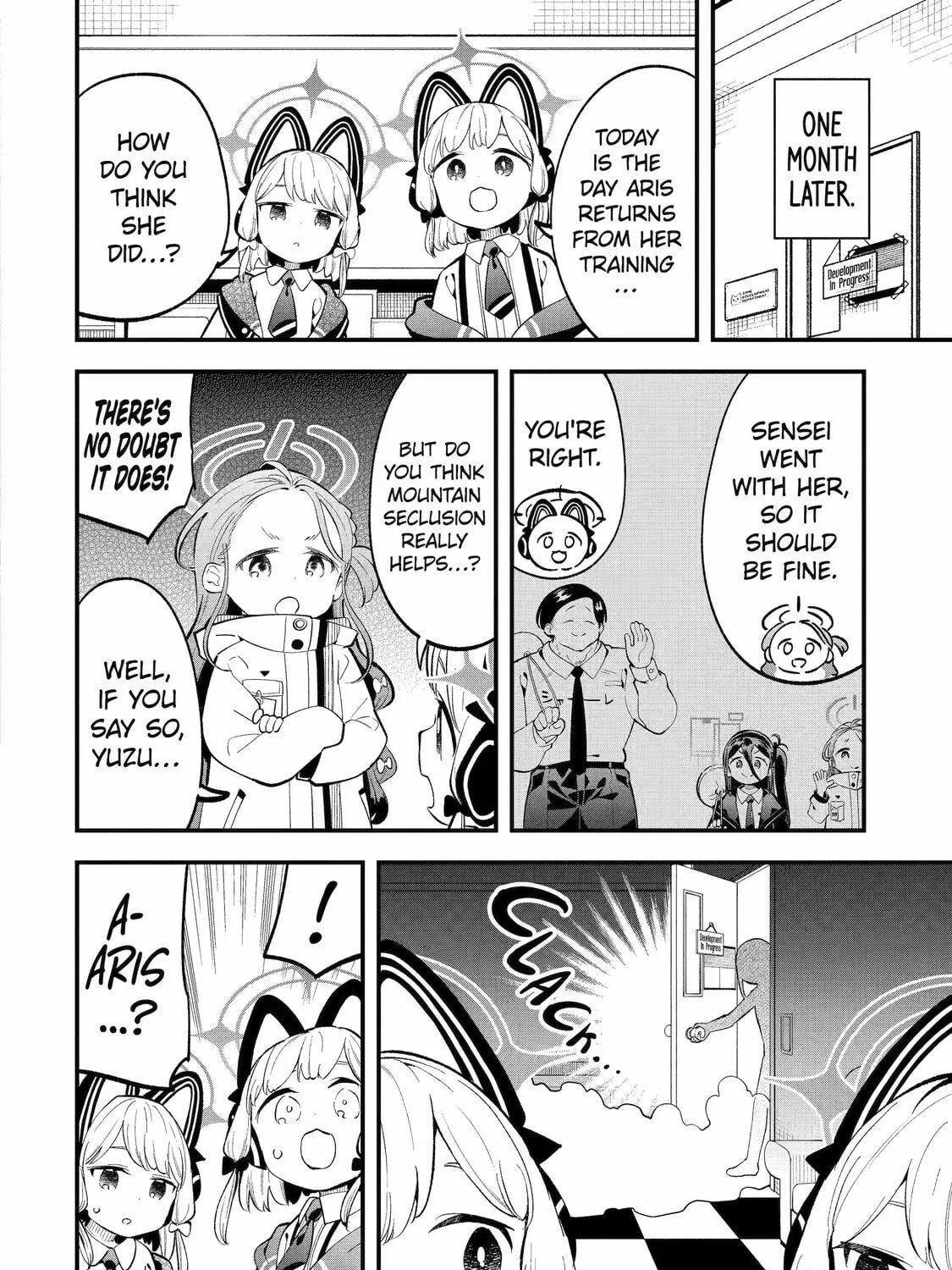 Blue Archive: The Adventure of Game Development Department Chapter 11 page 19 - 