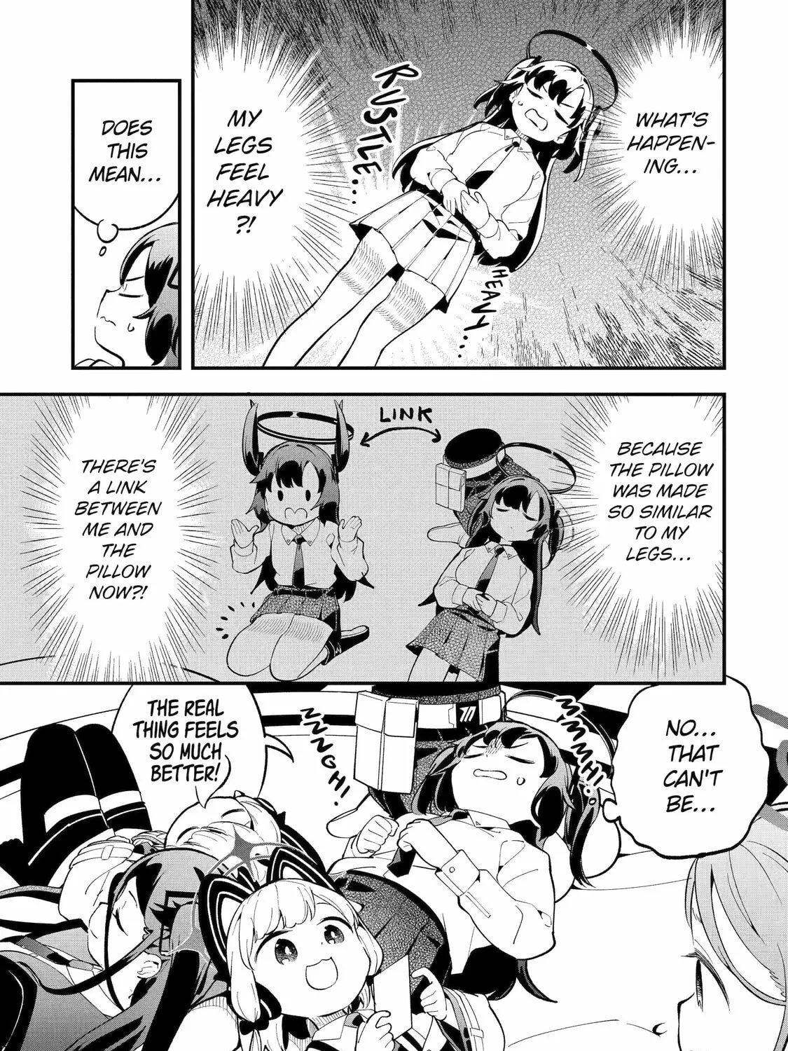 Blue Archive: The Adventure of Game Development Department Chapter 12 page 21 - 