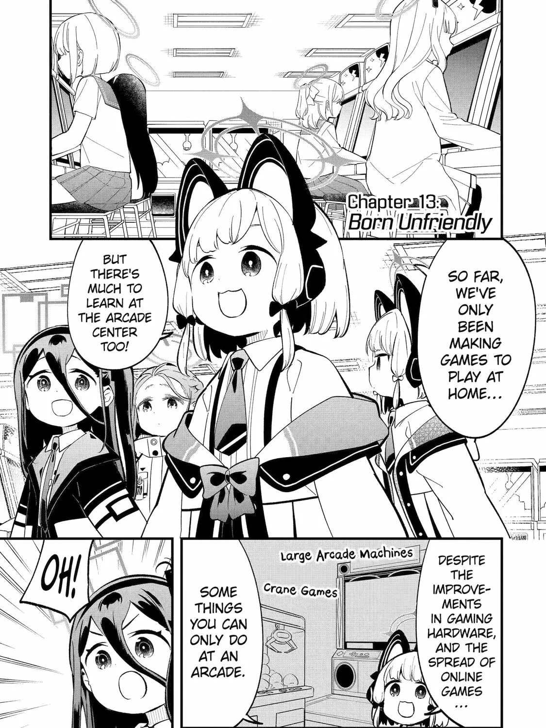 Blue Archive: The Adventure of Game Development Department Chapter 13 page 1 - 
