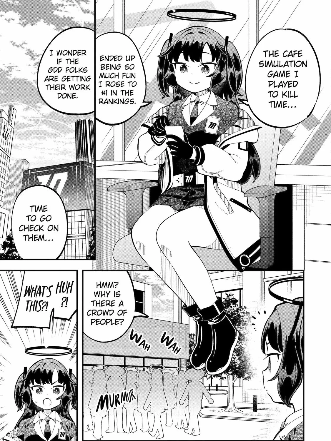 Blue Archive: The Adventure of Game Development Department Chapter 14.5 page 13 - 