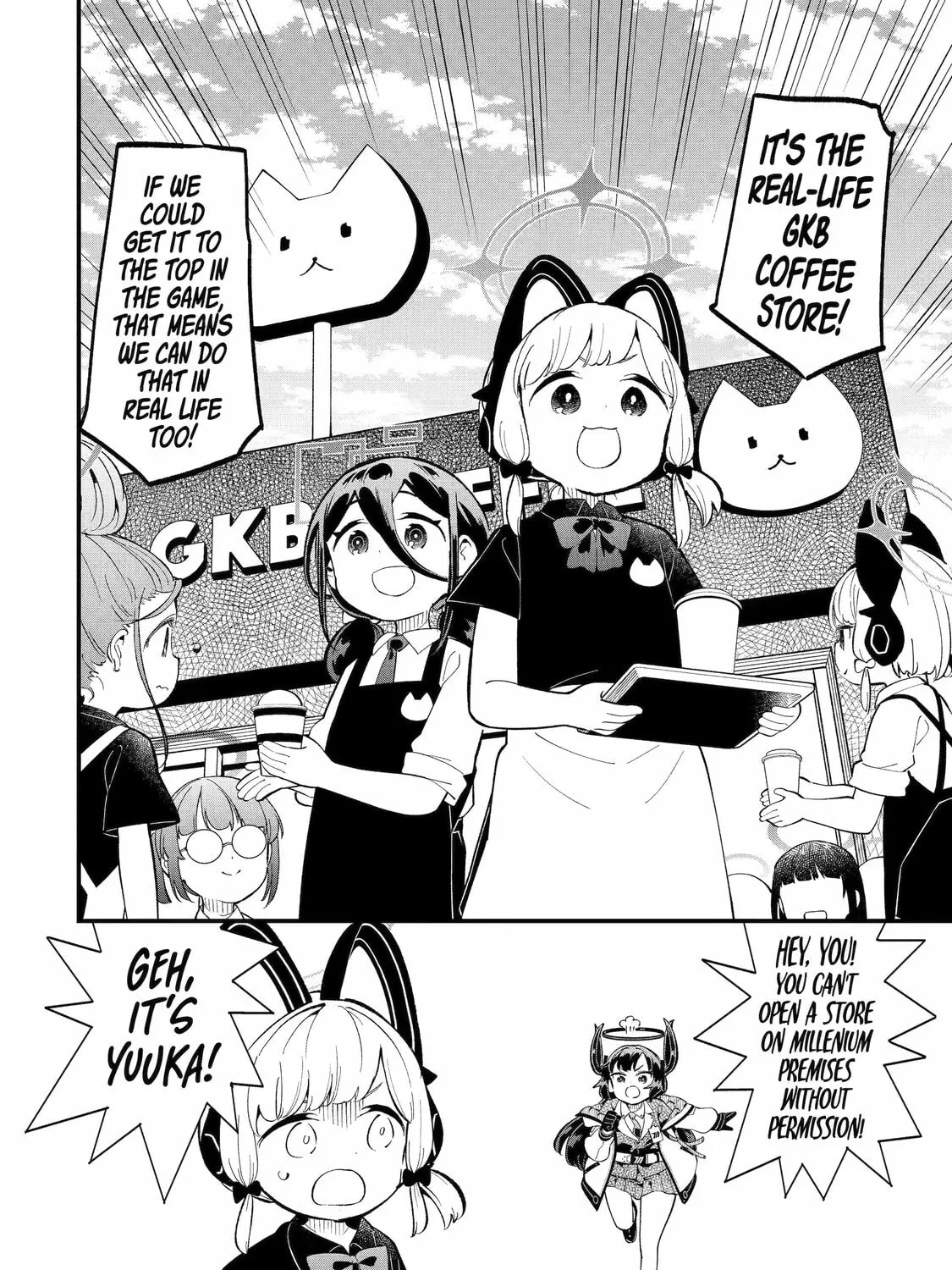 Blue Archive: The Adventure of Game Development Department Chapter 14.5 page 15 - 