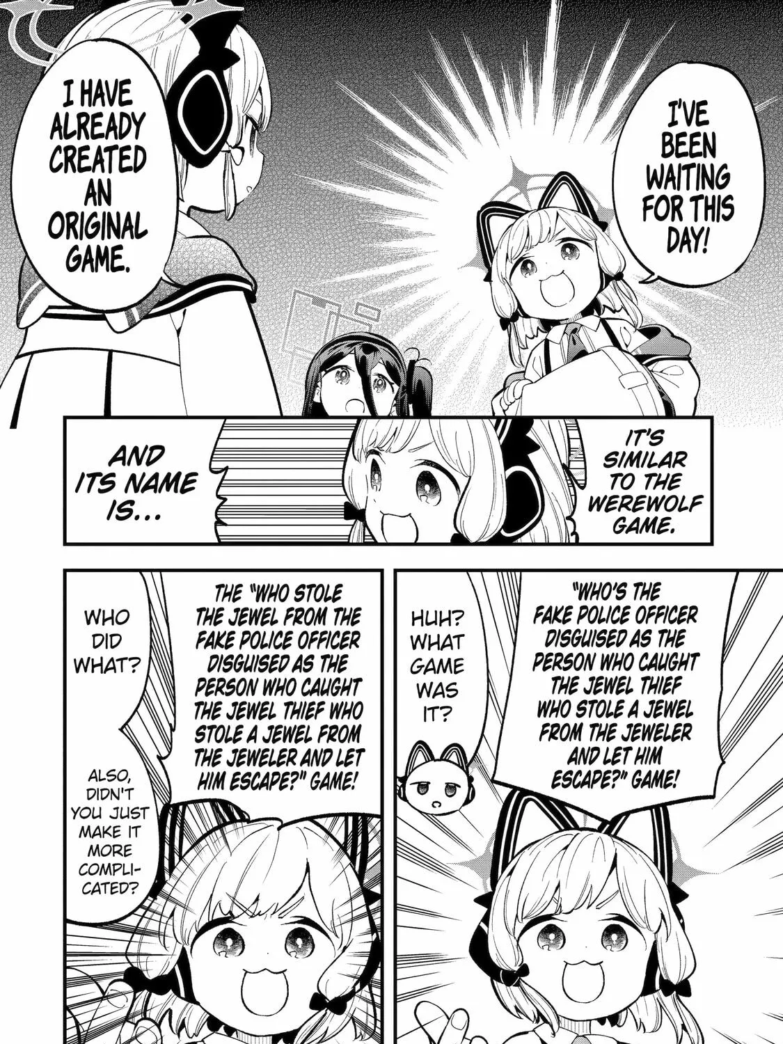 Blue Archive: The Adventure of Game Development Department Chapter 15 page 15 - 