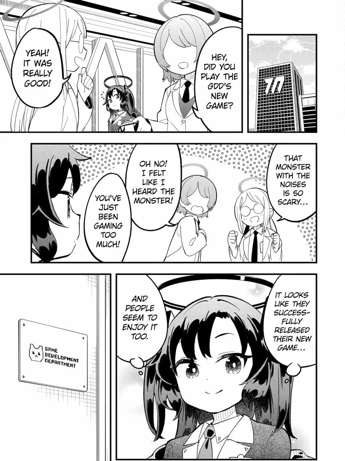 Blue Archive: The Adventure of Game Development Department Chapter 16 page 29 - 