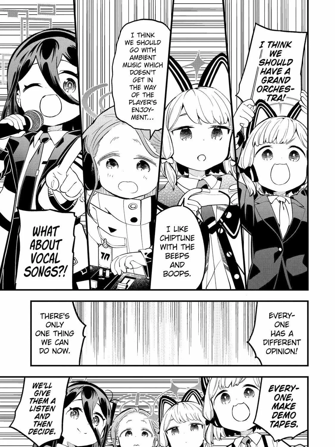 Blue Archive: The Adventure of Game Development Department Chapter 18 page 5 - 