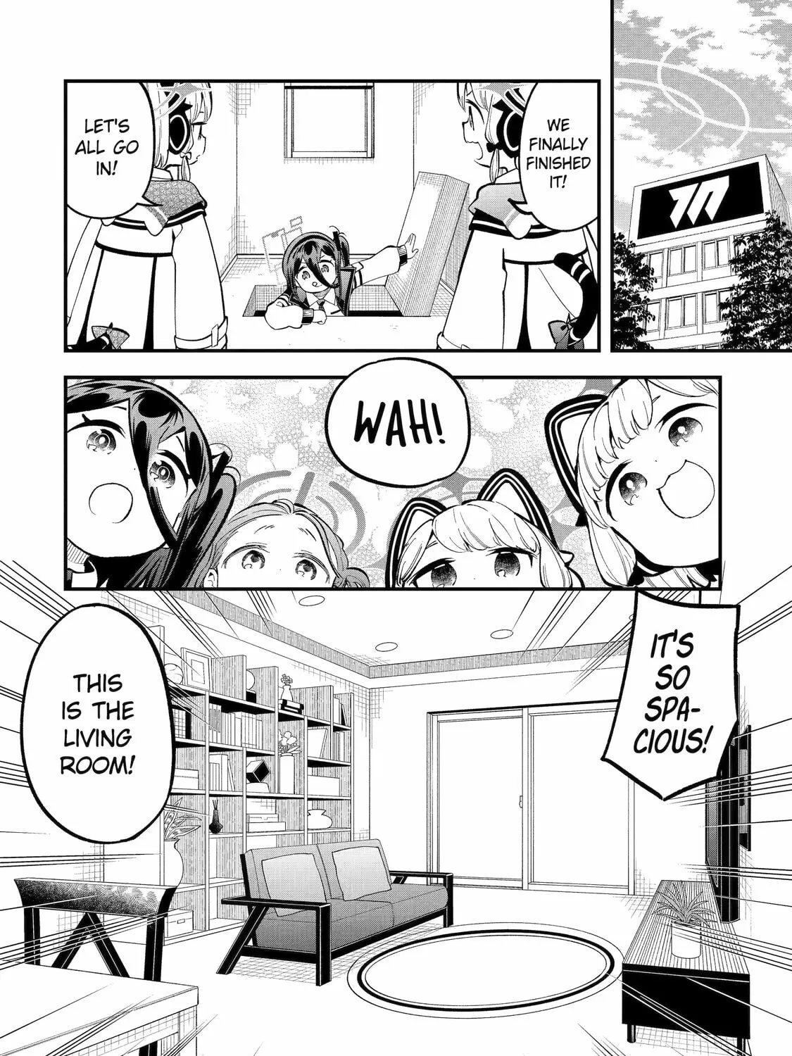 Blue Archive: The Adventure of Game Development Department Chapter 19 page 27 - 