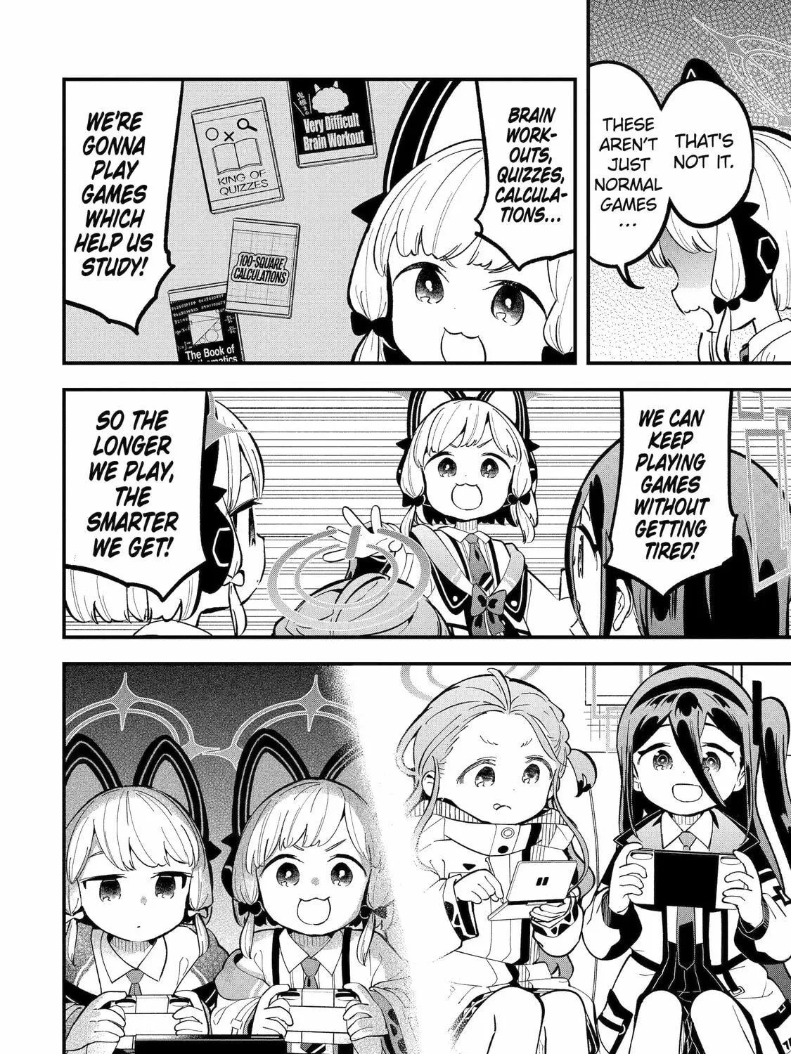 Blue Archive: The Adventure of Game Development Department Chapter 20 page 19 - 