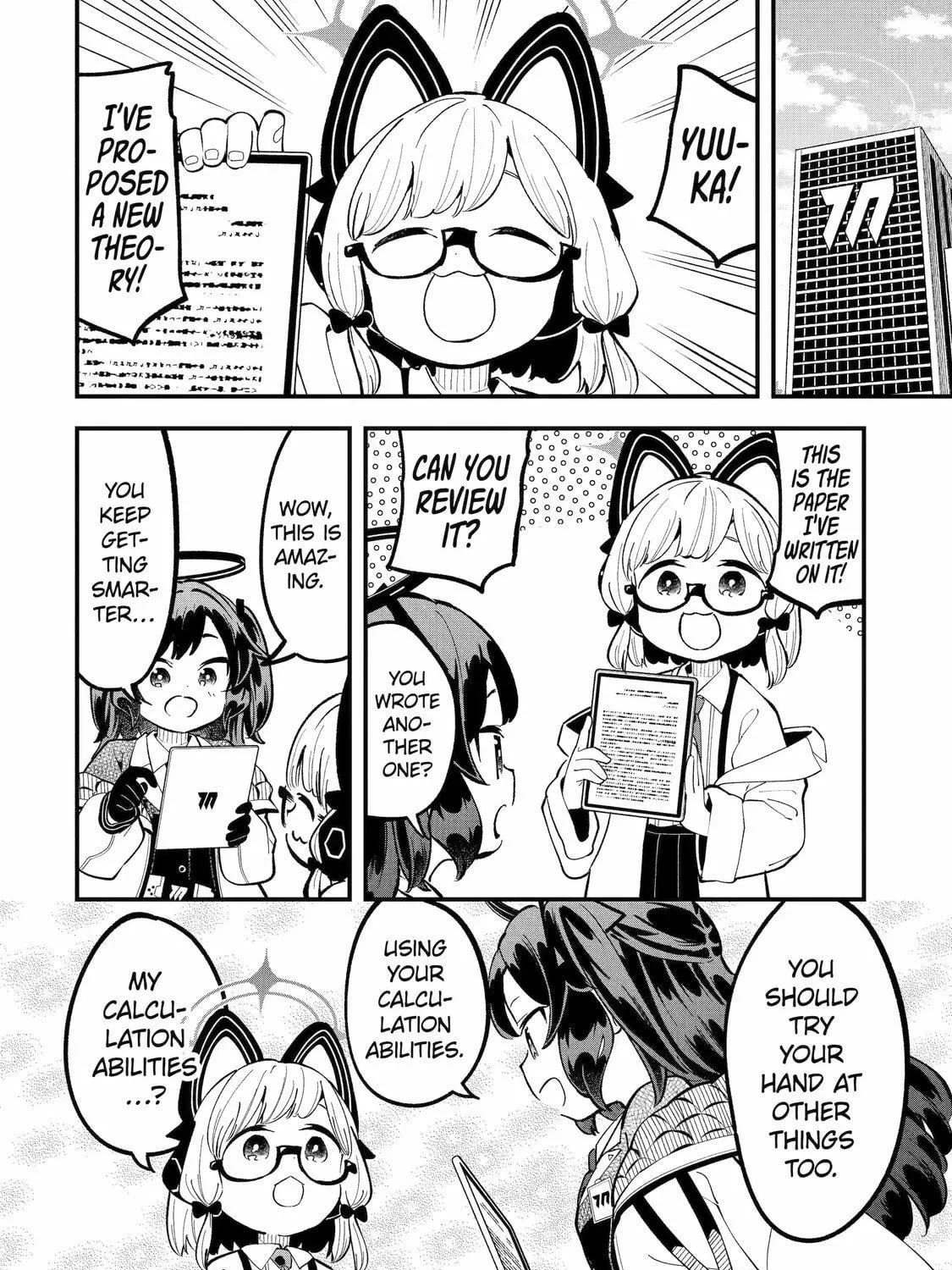 Blue Archive: The Adventure of Game Development Department Chapter 20 page 35 - 