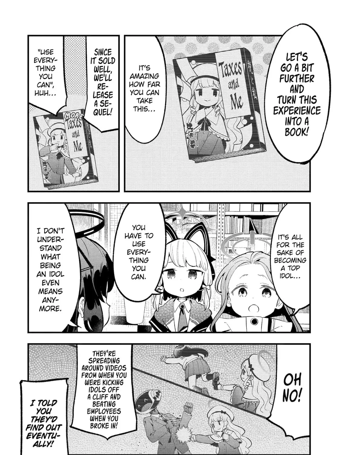 Blue Archive: The Adventure of Game Development Department Chapter 24 page 31 - 