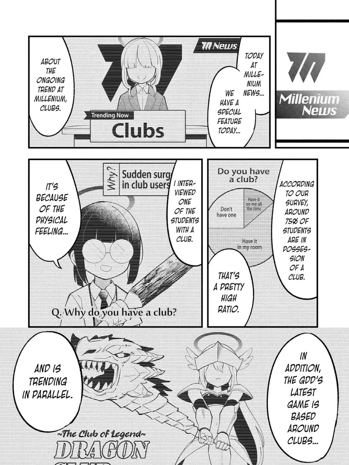 Blue Archive: The Adventure of Game Development Department Chapter 25 page 19 - 