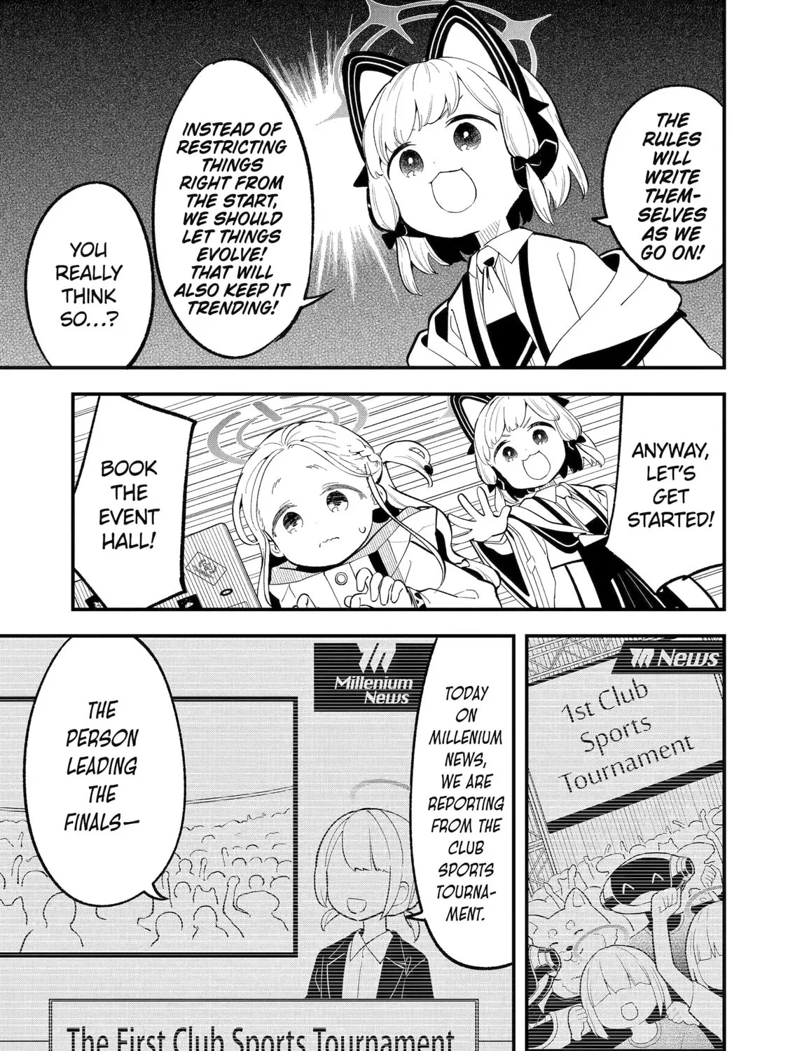 Blue Archive: The Adventure of Game Development Department Chapter 25 page 25 - 