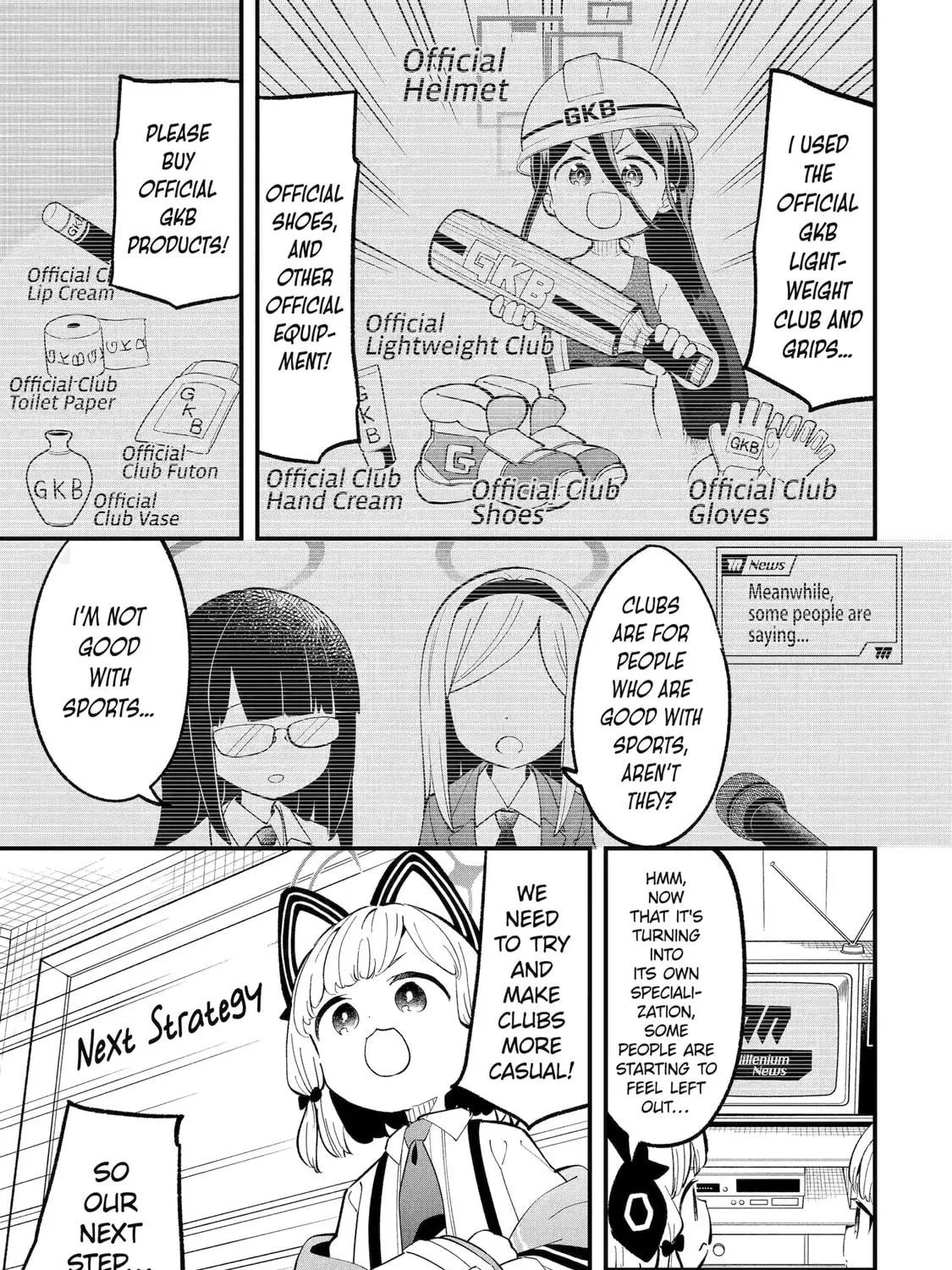 Blue Archive: The Adventure of Game Development Department Chapter 25 page 29 - 