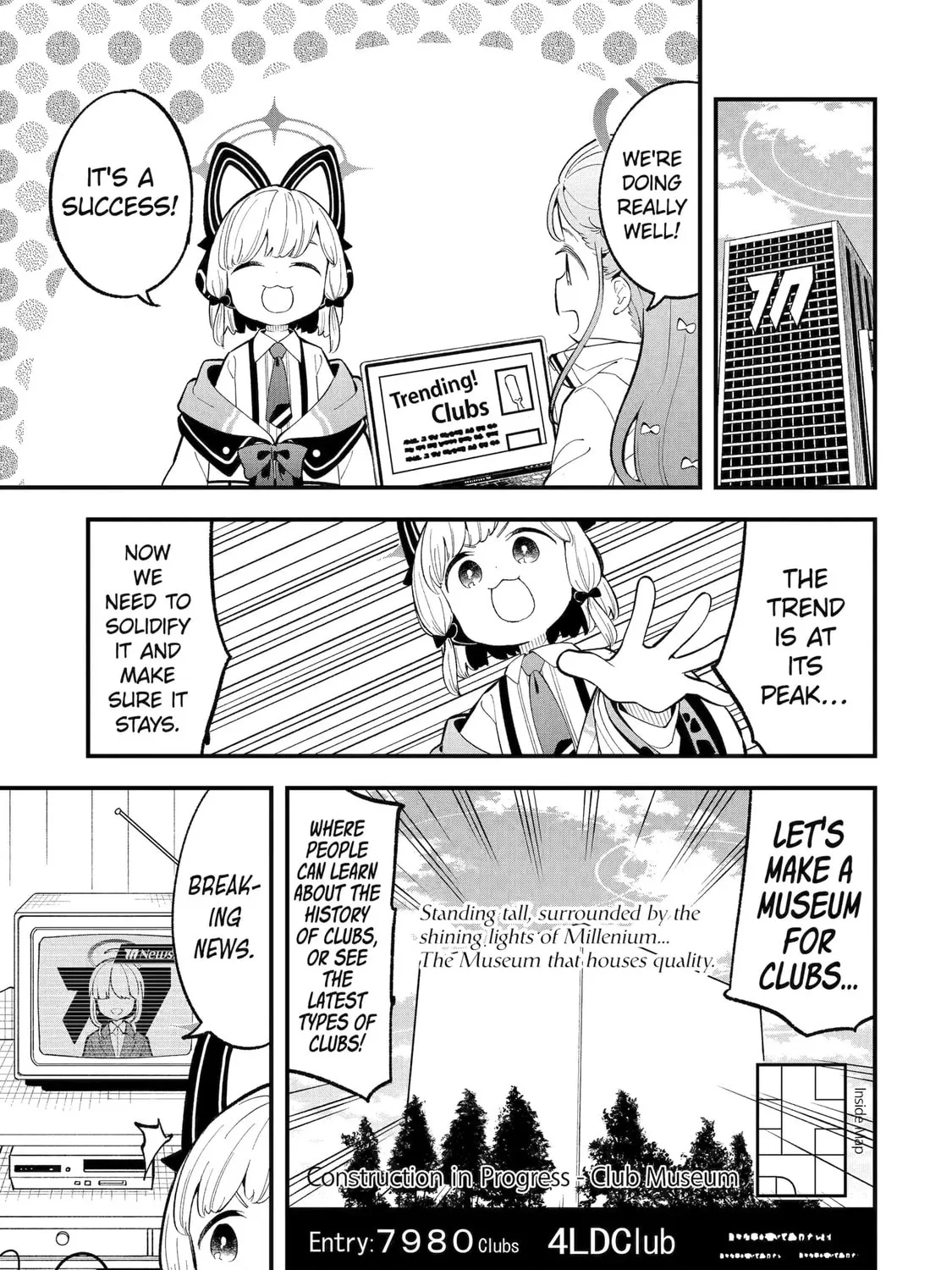 Blue Archive: The Adventure of Game Development Department Chapter 25 page 33 - 